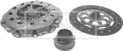Borg & Beck HK2489 - Комплект сцепления autosila-amz.com