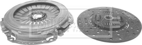 Borg & Beck HK2488 - Комплект сцепления autosila-amz.com