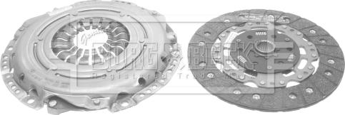 Borg & Beck HK2428 - Комплект сцепления autosila-amz.com