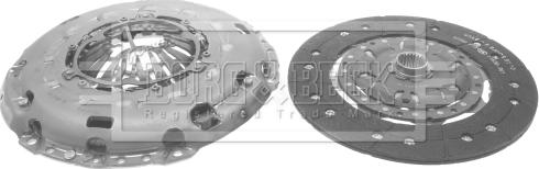 Borg & Beck HK2543 - Комплект сцепления autosila-amz.com
