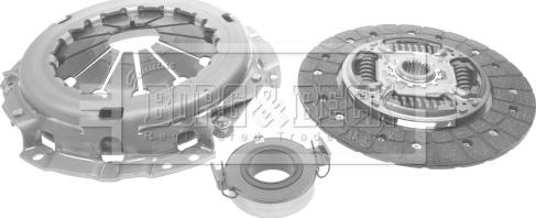 Borg & Beck HK2550 - Комплект сцепления autosila-amz.com