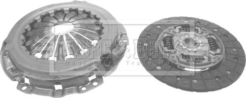 Borg & Beck HK2567 - Комплект сцепления autosila-amz.com