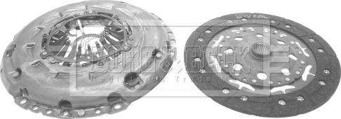 Borg & Beck HK2580 - Комплект сцепления autosila-amz.com
