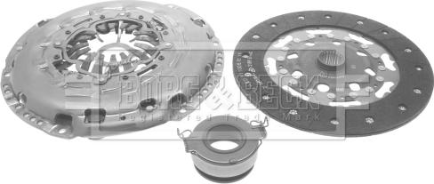 Borg & Beck HK2533 - Комплект сцепления autosila-amz.com