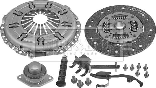 Borg & Beck HK2524 - Комплект сцепления autosila-amz.com