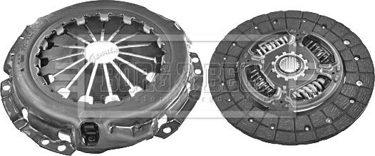 Borg & Beck HK2650 - Комплект сцепления autosila-amz.com