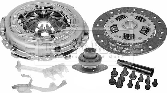 Borg & Beck HK2662 - Комплект сцепления autosila-amz.com