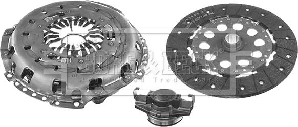 Borg & Beck HK2683 - Комплект сцепления autosila-amz.com