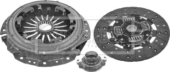 Borg & Beck HK2191 - Комплект сцепления autosila-amz.com