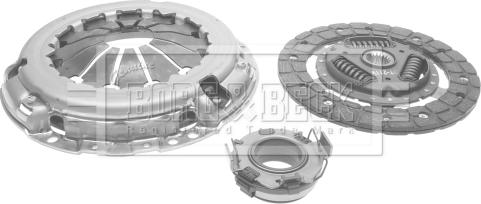 Borg & Beck HK2158 - Комплект сцепления autosila-amz.com