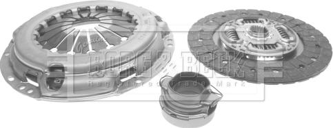 Borg & Beck HK2153 - Комплект сцепления autosila-amz.com