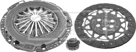 Borg & Beck HK2167 - Комплект сцепления autosila-amz.com
