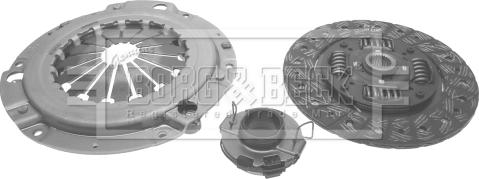 Borg & Beck HK2341 - Комплект сцепления autosila-amz.com