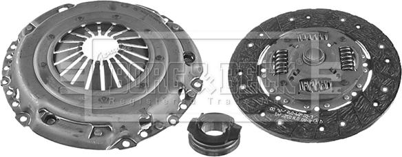 Borg & Beck HK2313 - Комплект сцепления autosila-amz.com