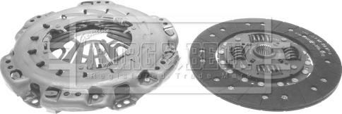 Borg & Beck HK2296 - Комплект сцепления autosila-amz.com