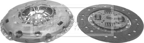 Borg & Beck HK2280 - Комплект сцепления autosila-amz.com
