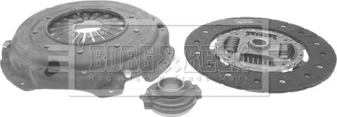Borg & Beck HK2275 - Комплект сцепления autosila-amz.com