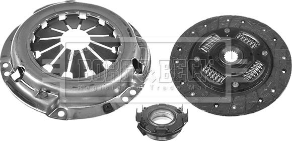 Borg & Beck HK7468 - Комплект сцепления autosila-amz.com