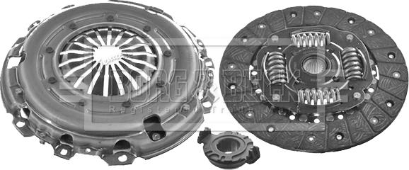 Borg & Beck HK7683 - Комплект сцепления autosila-amz.com