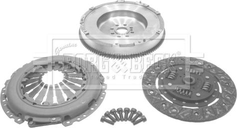 Borg & Beck HKF1012 - Комплект для переоборудования, сцепление autosila-amz.com