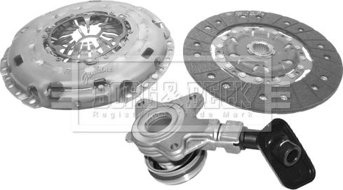 Borg & Beck HKT1406 - Комплект сцепления autosila-amz.com