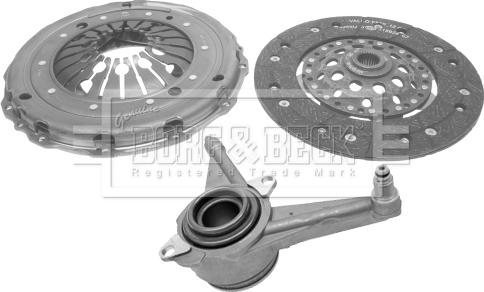 Borg & Beck HKT1415 - Комплект сцепления autosila-amz.com