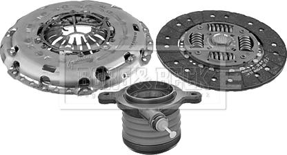 Borg & Beck HKT1521 - Комплект сцепления autosila-amz.com