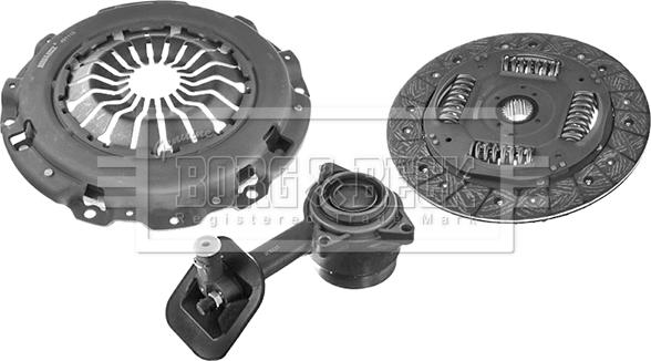 Borg & Beck HKT1018 - Комплект сцепления autosila-amz.com