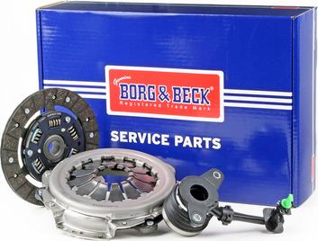 Borg & Beck HKT1198 - Комплект сцепления autosila-amz.com