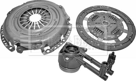 Borg & Beck HKT1158 - Комплект сцепления autosila-amz.com