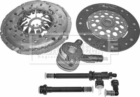 Borg & Beck HKT1181 - Комплект сцепления autosila-amz.com