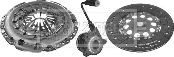 Borg & Beck HKT1394 - Комплект сцепления autosila-amz.com