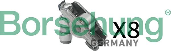 Borsehung B18208 - Комплект гидрокоменсаторов с коромыслом клапана 818 autosila-amz.com
