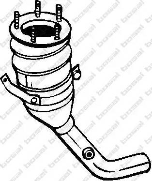 Bosal 090-041 - Катализатор autosila-amz.com