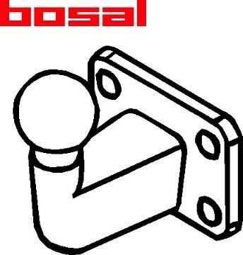 Bosal 021-931 - Прицепное устройство, фаркоп autosila-amz.com
