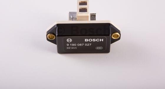 BOSCH 9 190 087 027 - Регулятор напряжения, генератор autosila-amz.com