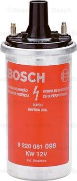 BOSCH 9 220 081 098 - Катушка зажигания autosila-amz.com