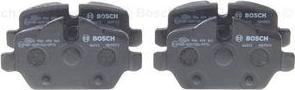 BOSCH 0 986 494 461 - Тормозные колодки, дисковые, комплект autosila-amz.com