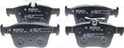 BOSCH 0 986 494 658 - Тормозные колодки, дисковые, комплект autosila-amz.com