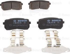 BOSCH 0 986 494 608 - Тормозные колодки, дисковые, комплект autosila-amz.com