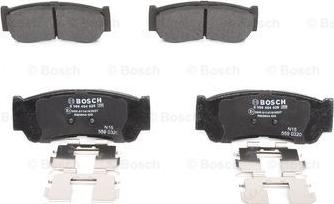 BOSCH 0 986 494 628 - Тормозные колодки, дисковые, комплект autosila-amz.com