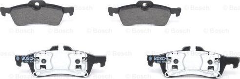 BOSCH 0 986 494 063 - Тормозные колодки, дисковые, комплект autosila-amz.com