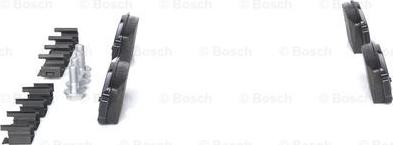 BOSCH 0 986 494 030 - Колодки тормозные задние дисковые к-кт FIAT STILO (2002>)/ BRAVO (1995>) autosila-amz.com