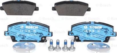 BOSCH 0 986 494 136 - Тормозные колодки, дисковые, комплект autosila-amz.com