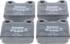 BOSCH 0 986 494 847 - ДИСКОВЫЕ КОЛОДКИ autosila-amz.com