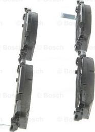 BOSCH 0 986 494 858 - Комплект тормозных колодок задн , BUICK ENCLAVE CHEVROLET AVALANCHE 1500 GMC ACADIA SAAB 9-7X 3.6/5. autosila-amz.com