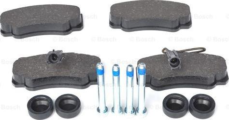 BOSCH 0 986 494 391 - Тормозные колодки, дисковые, комплект autosila-amz.com