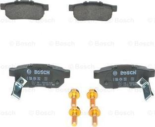 BOSCH 0 986 494 392 - Тормозные колодки, дисковые, комплект autosila-amz.com