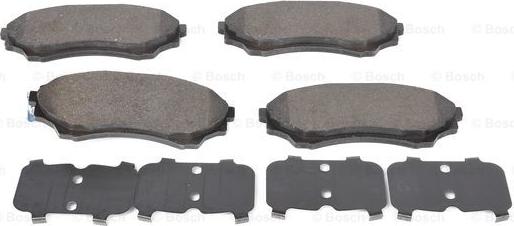 BOSCH 0 986 494 323 - 0 986 494 323 колодки дисковые передние!\ Ford Ranger 2.5TD, Mazda Serie B 2.5D/TD 99> autosila-amz.com