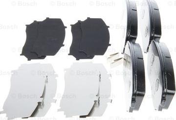 BOSCH 0 986 494 375 - Тормозные колодки, дисковые, комплект autosila-amz.com